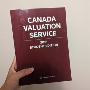 Canada valuation service textbook